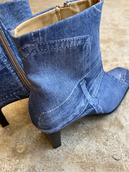 Denim Boots 38