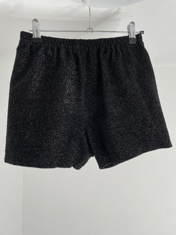 Hot Glitter Black Shorts S