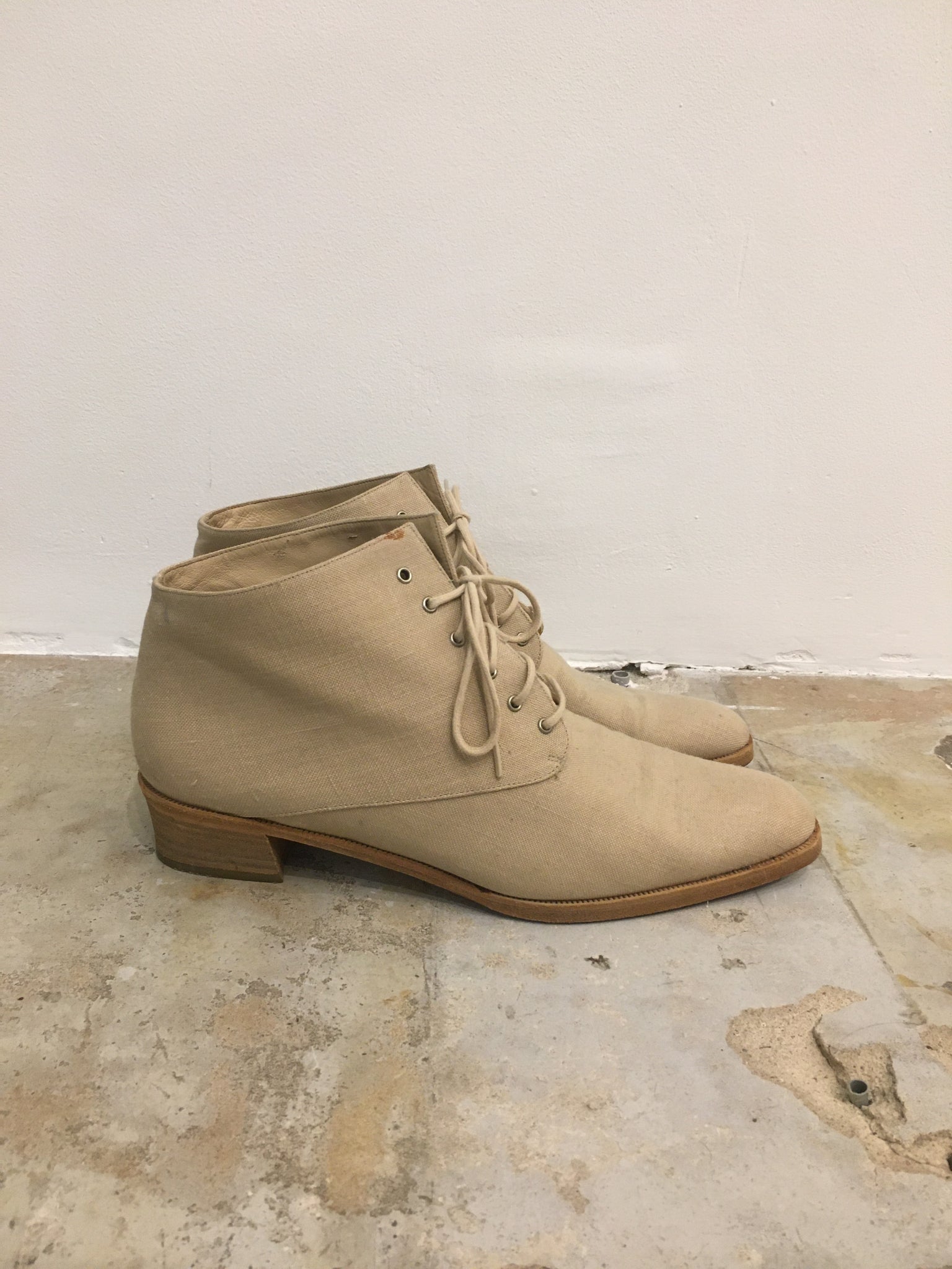 Vin Canvas Boots 8.5