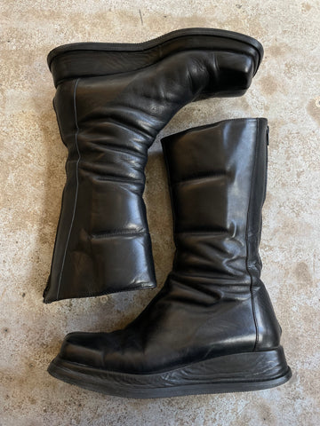 Square Wedge Boots 39