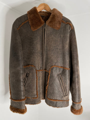 Butterscotch Shearling L