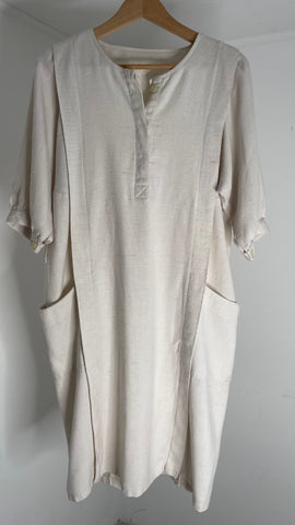 Lounge Linen Dress M