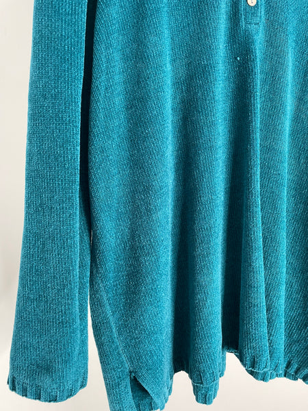 Teal Soft Sweater XL