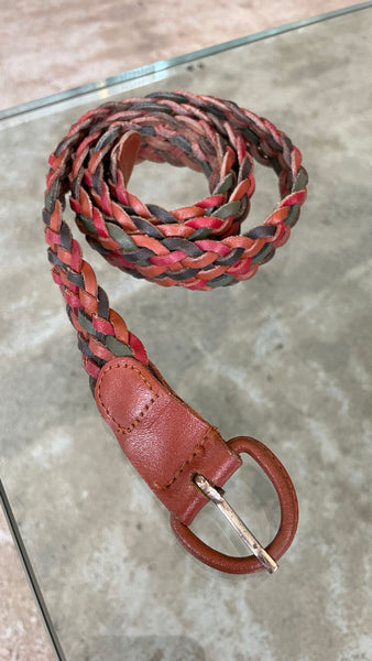 Color Braid Belt