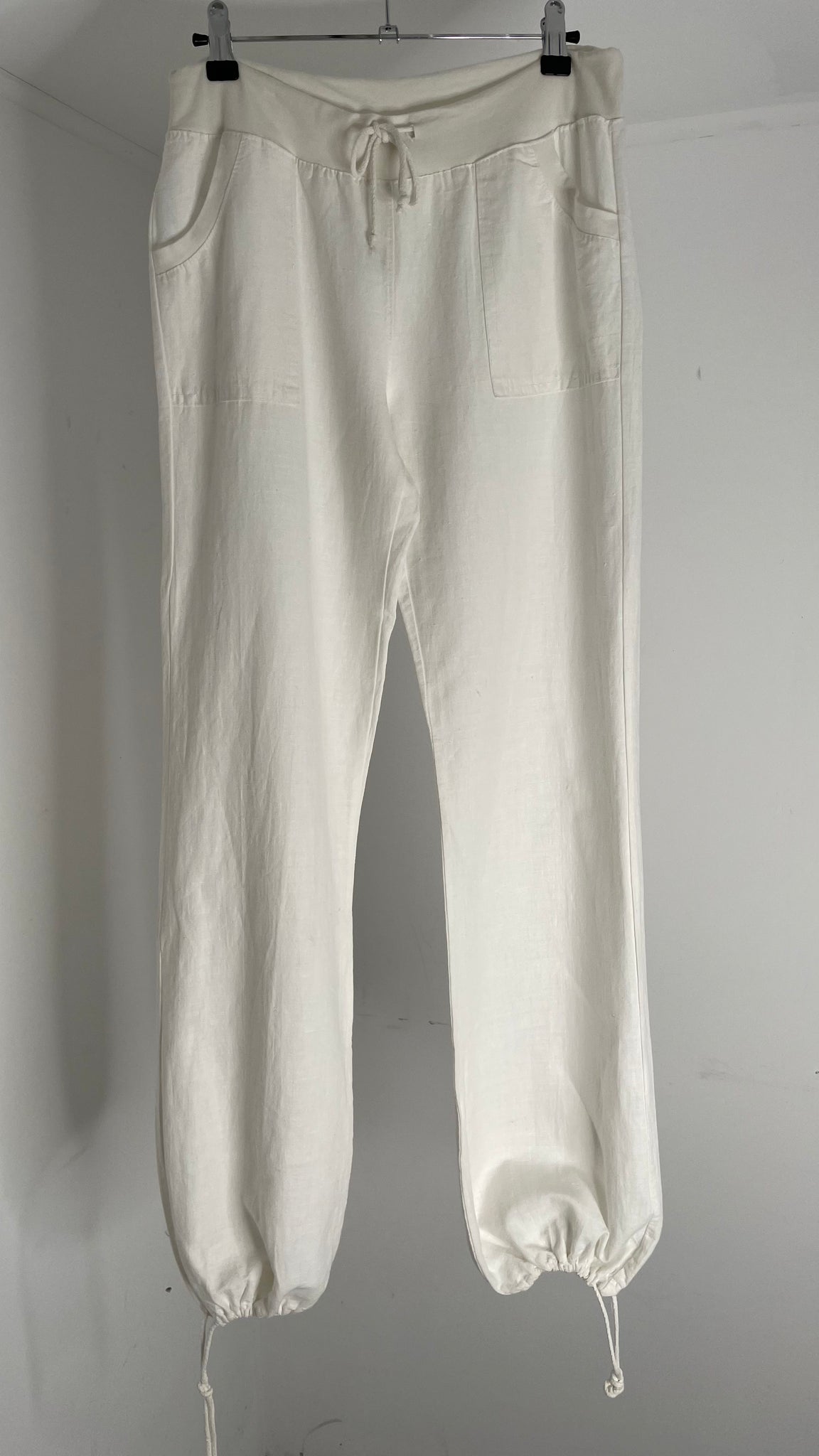 Linen Balloon Pants M