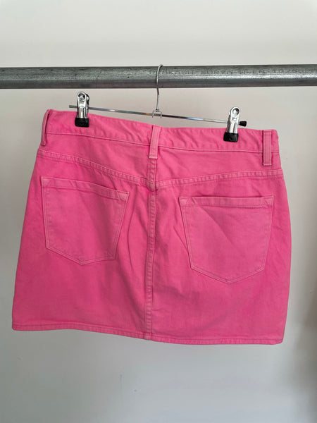 Pink Denim Skirt 29