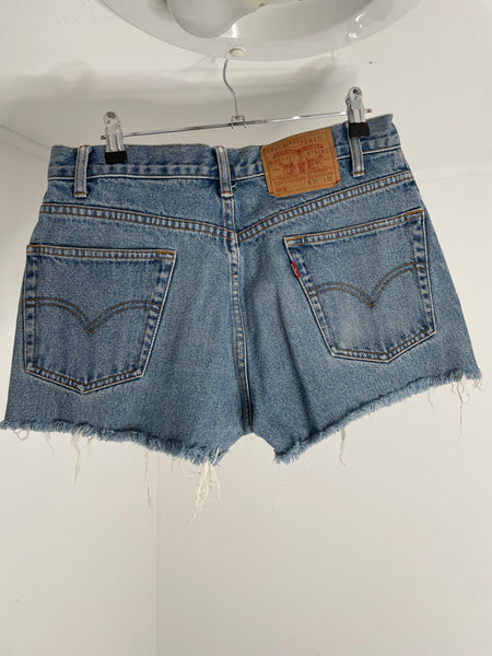 Vintage Levis Blue Shorts 31x30