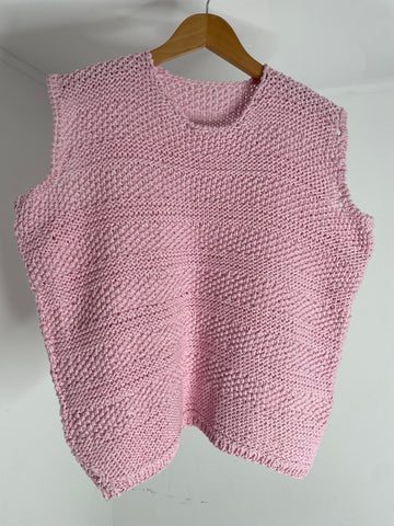 Pink Knit Spencer M