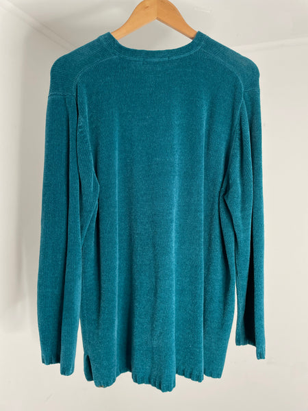 Teal Soft Sweater XL