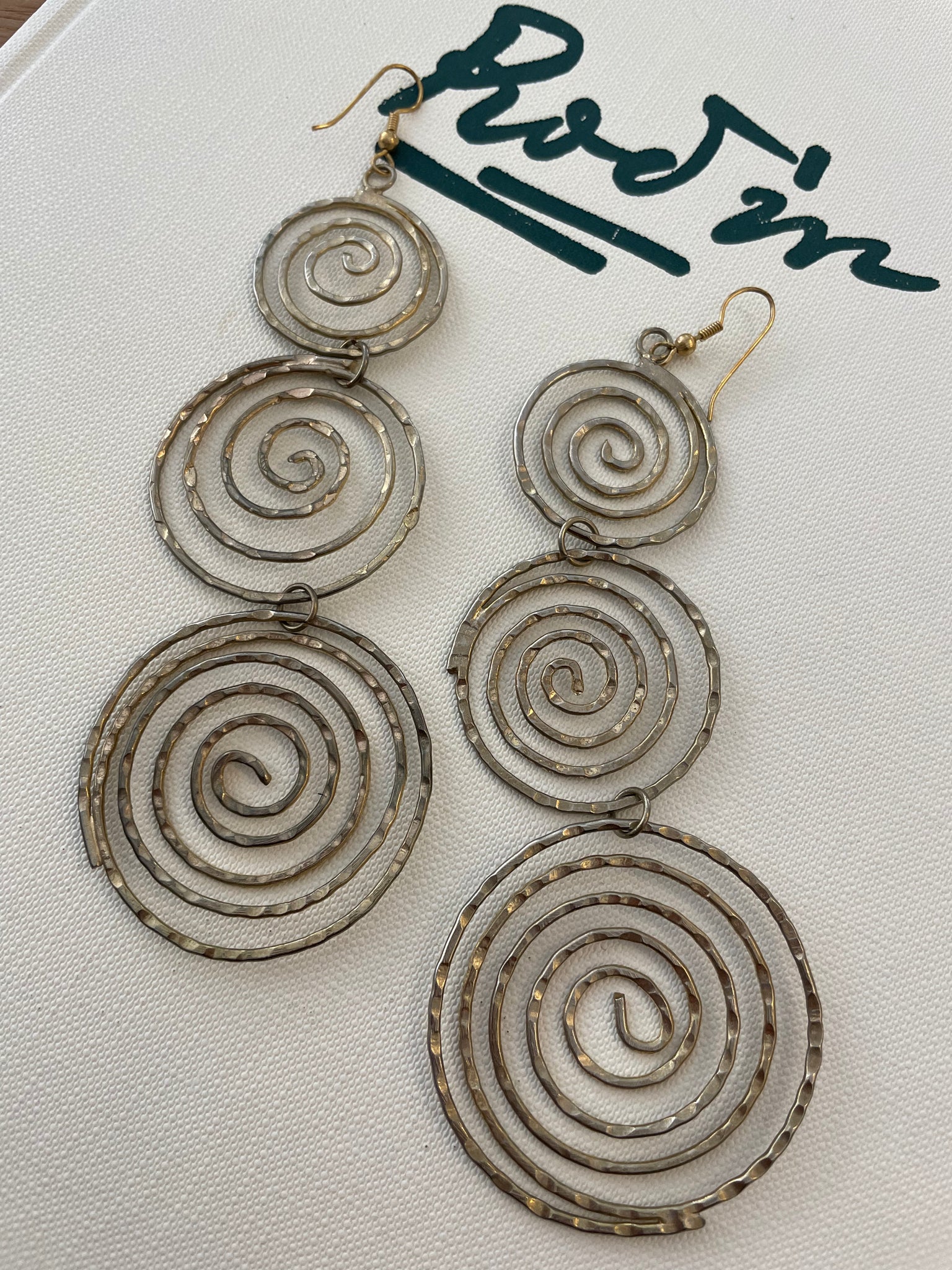 Spiral Trio Earrings
