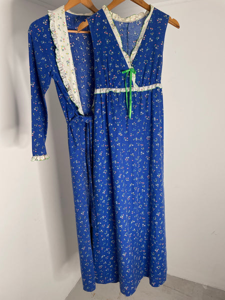 Royal Blue Pajama Set M