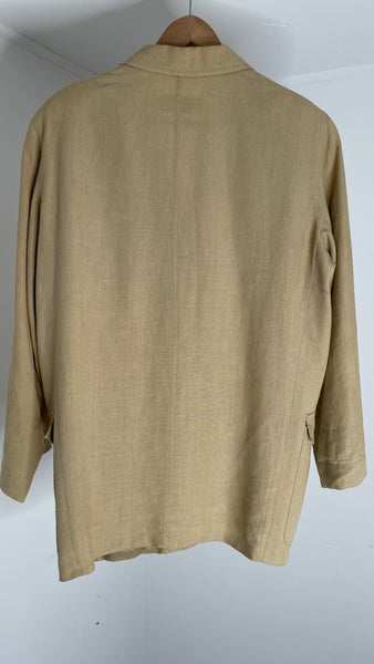 Max Mara Lino Blazer 38