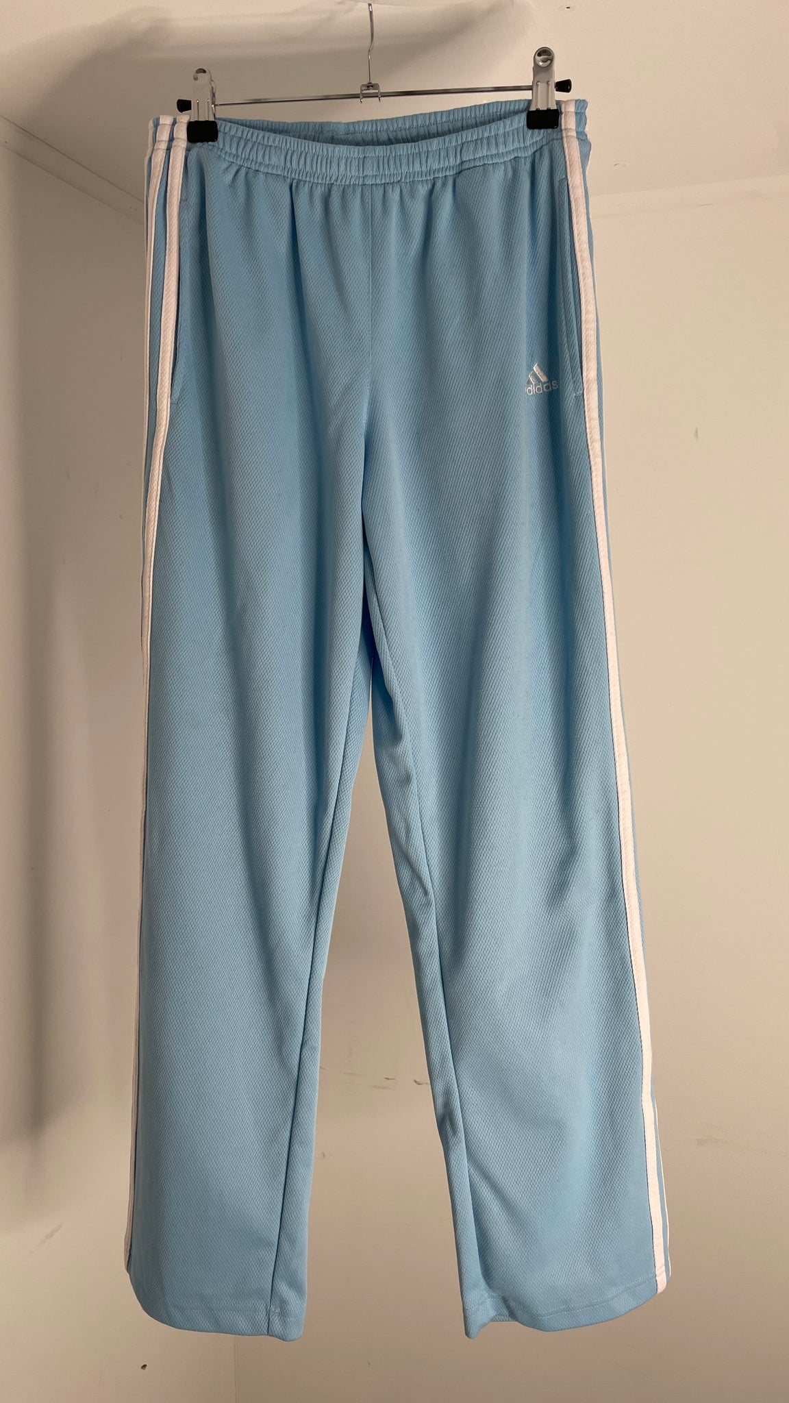 Y2K Adidas Blue Track Pants S