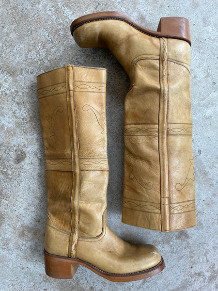 Brazilian Leather Boots 38.5