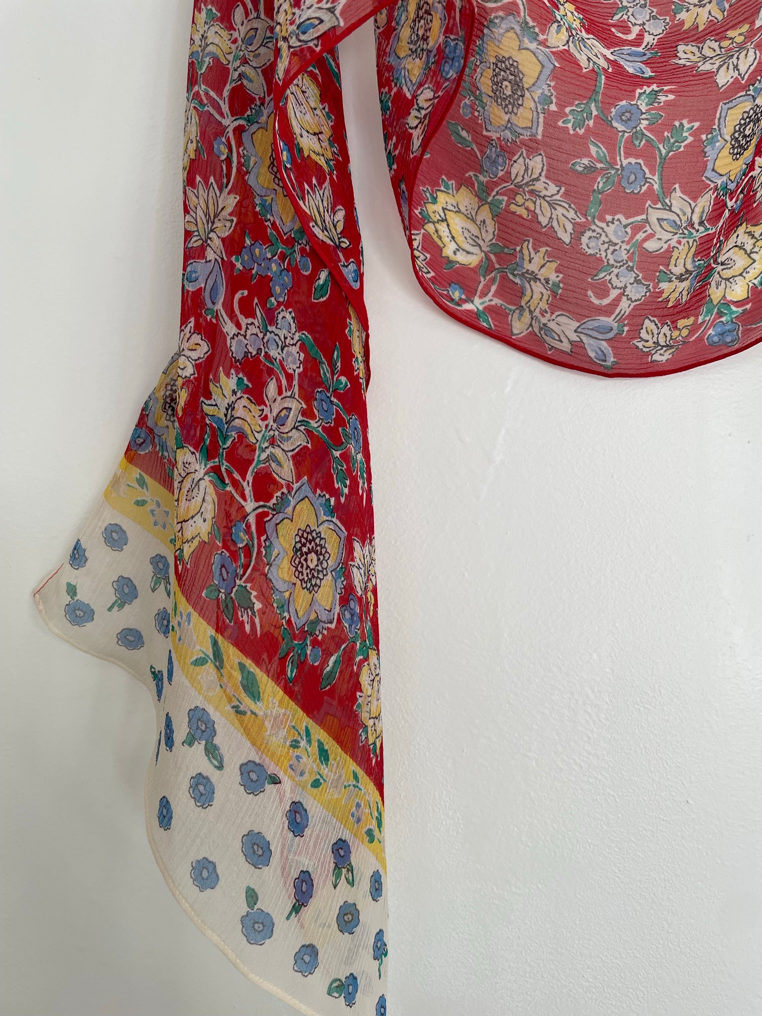 Lauren RL Floral Silk Scarf