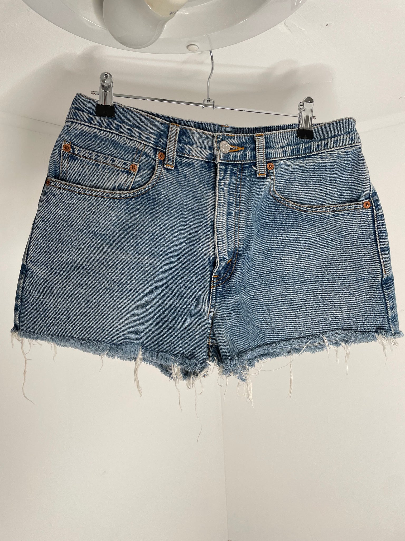 Vintage Levis Blue Shorts 31x30