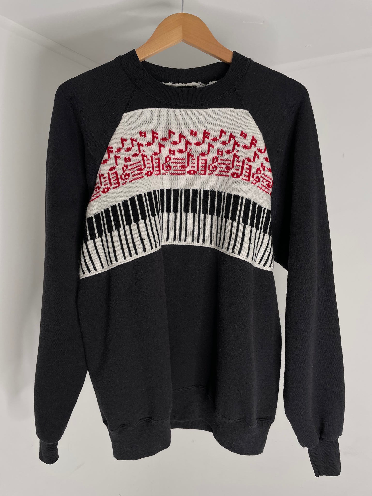 Piano Woven Sweatshirt M/L