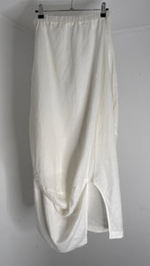 Linen Pouf Skirt OS
