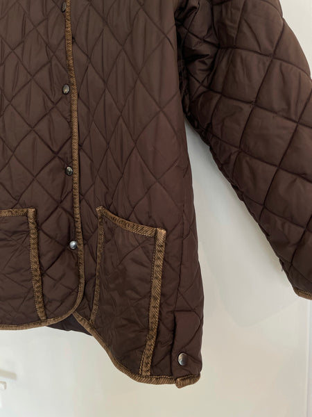 Brown Quilt Jacket M