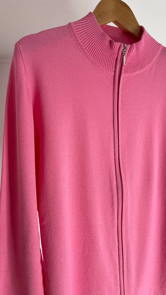 Pink Zip Top M