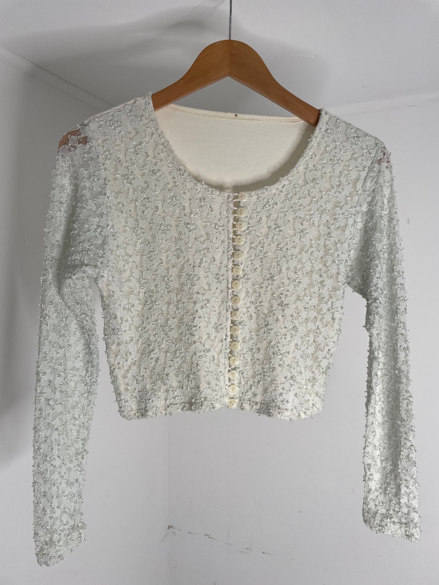 Mint Lace Top M