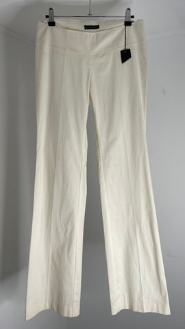 Cream Sleek Pants IT42