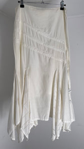 Cotton Drape Skirt 38