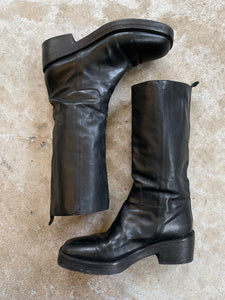 Ann D Leather Boot 39