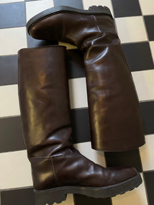 Chocolate Riding Boots 39