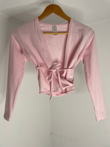 Pink Wrap Top XS