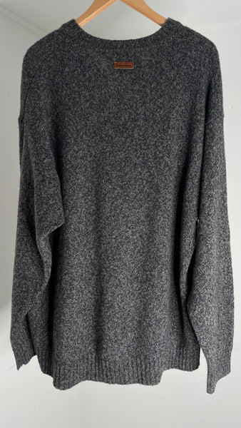 Grey V Sweater XL