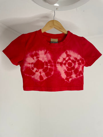 City Lights Tie Dye Crop Top M