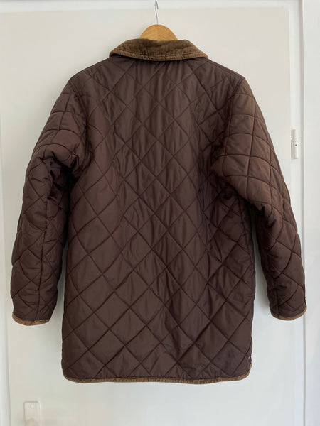 Brown Quilt Jacket M