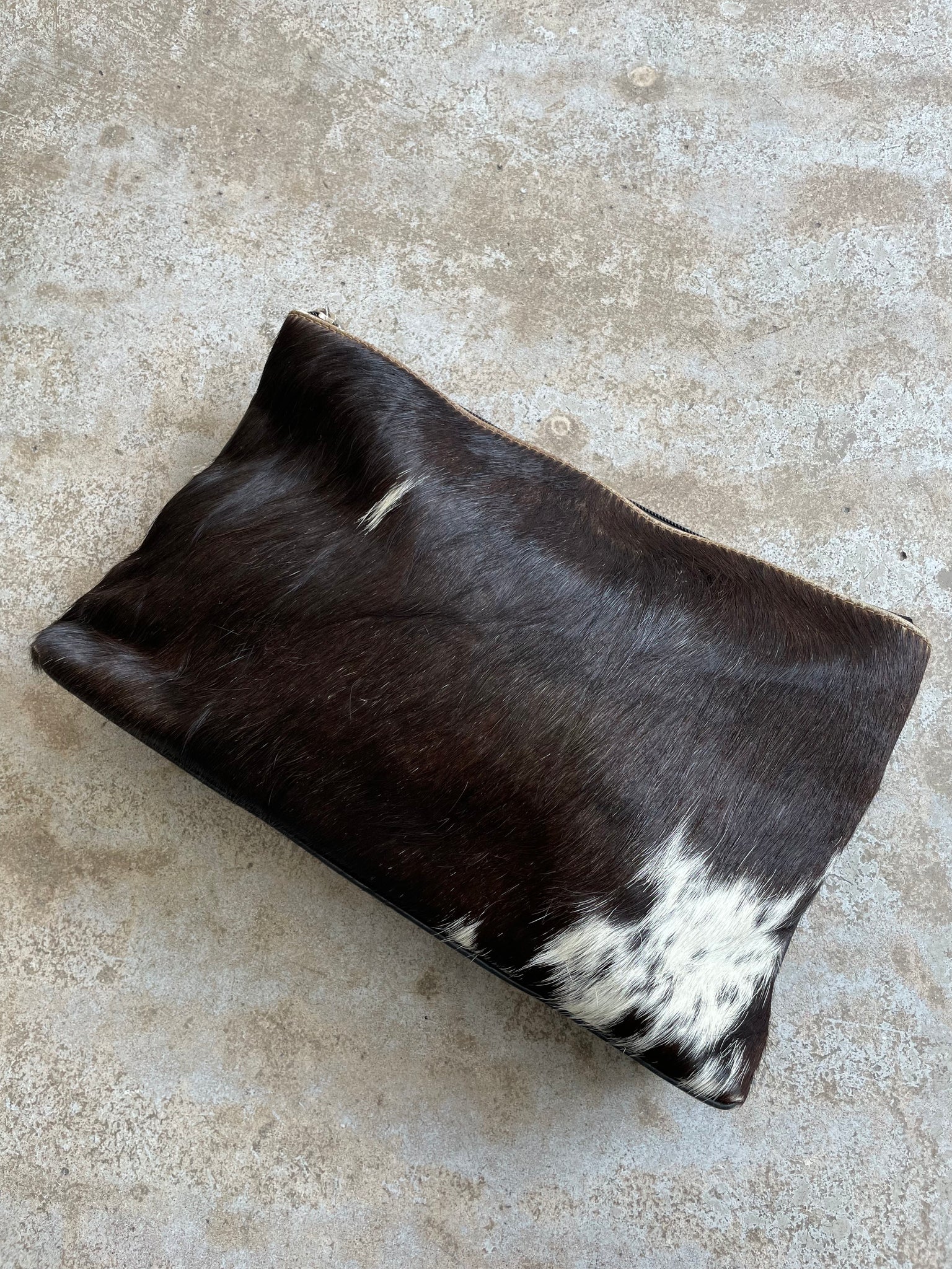 Cowhide Clutch