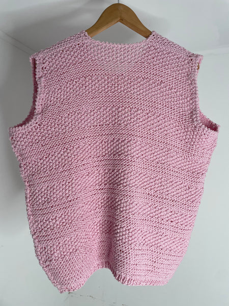 Pink Knit Spencer M