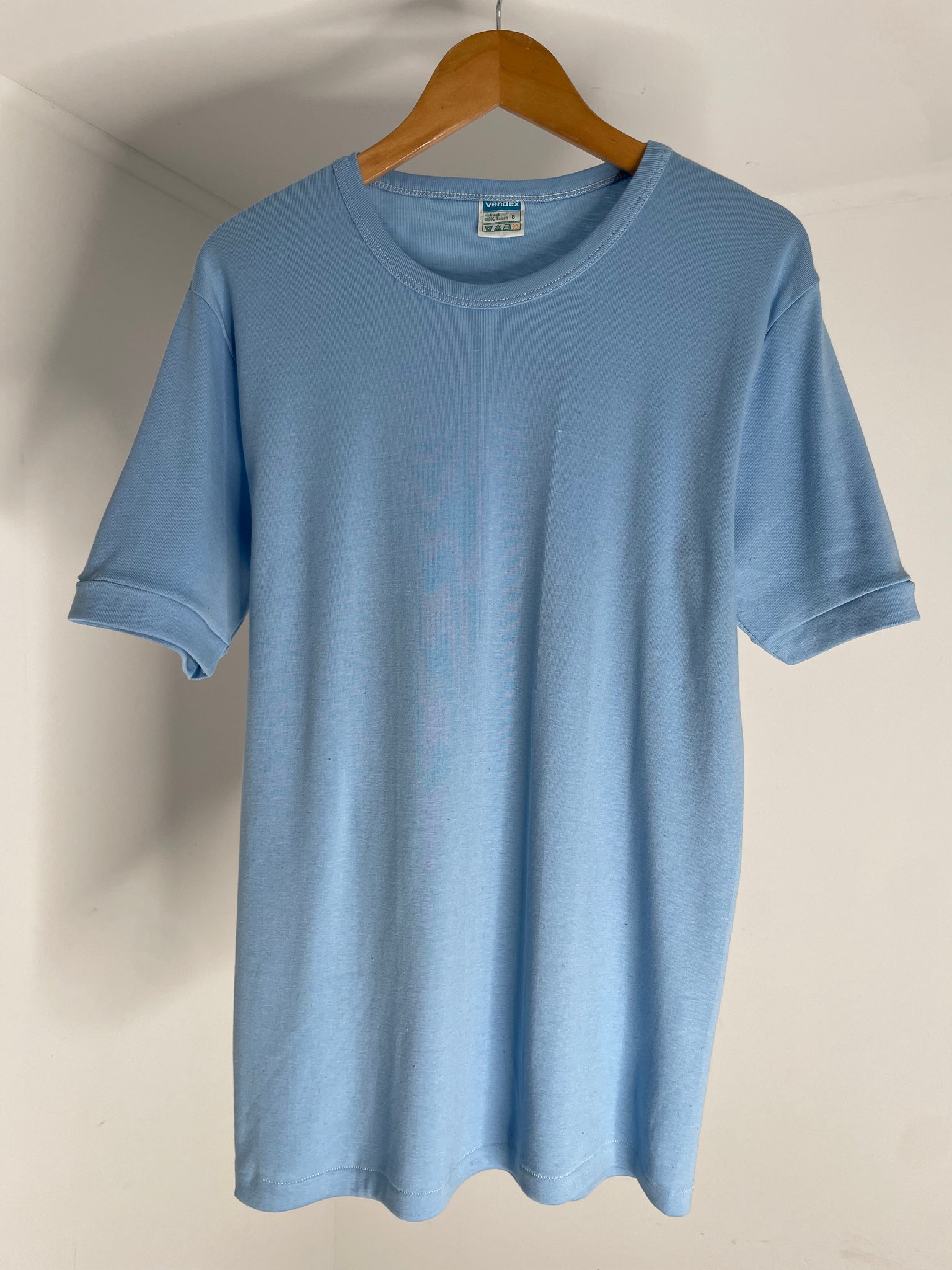 Sky Cotton Tee M