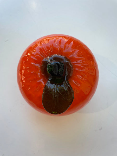 Murano Tangerine Glass Fruit