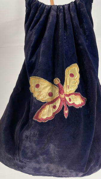 Velvet Butterfly Bag