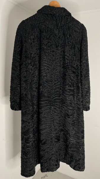 Fur Swirl Coat M/L