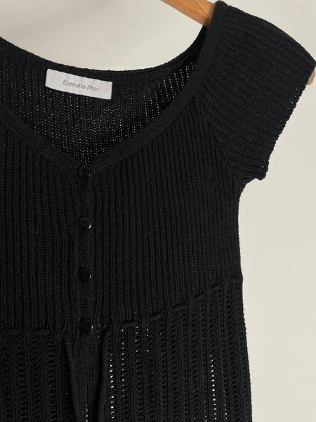 Woven Sweater Top S