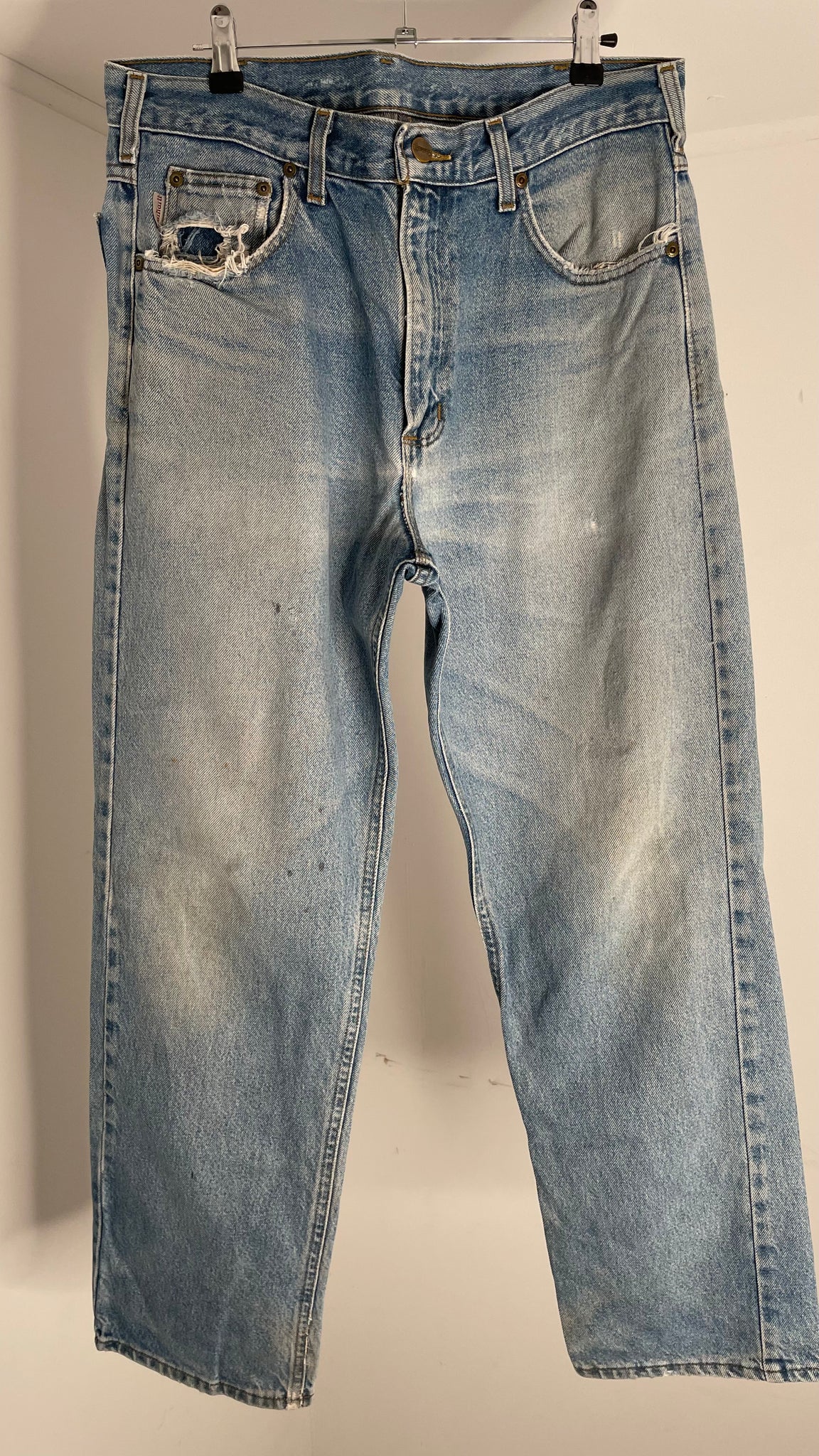 Vintage Carhartt Thrashed Jeans 34x30