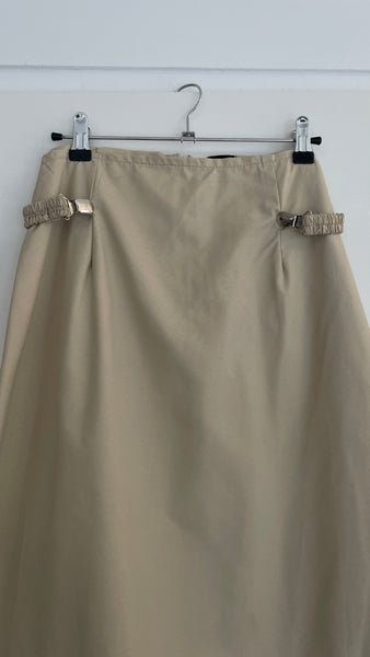 Beige Length Skirt 44