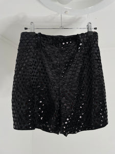 Disco Sequin Shorts S