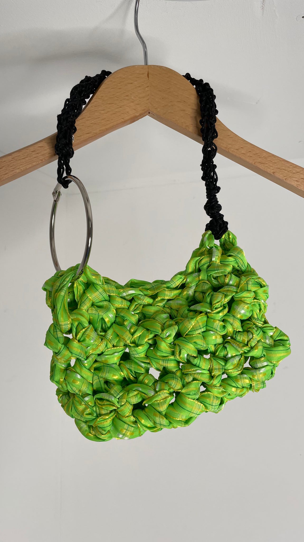 Amanda Bellman Lime Ring Bag