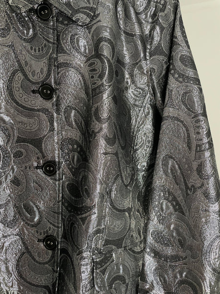 Silver Paisley Jacket M