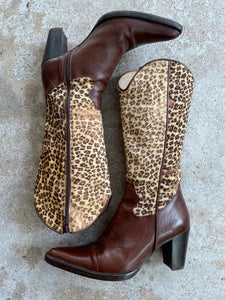 Leo Fur Boot 38