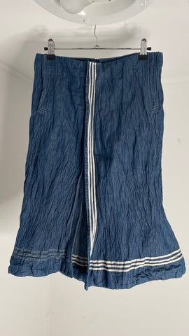 Denim Wrinkle Skirt IT44