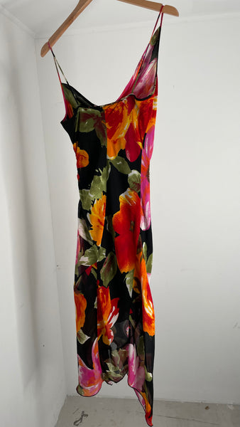 Floral Slip Dress S