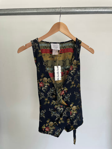 Floral Vest S