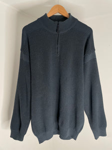 Midnight Wool Sweater XL